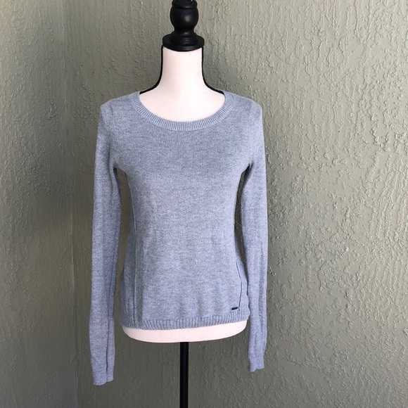 Hollister Gray Sweater - Picture 1 of 1